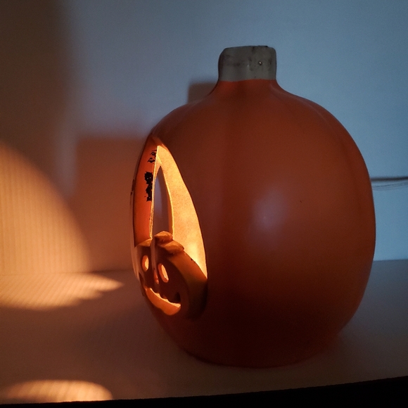 Halloween Foam Light Up Pumpkin Laser Cut Graveyard RIP - Picture 14 of 14